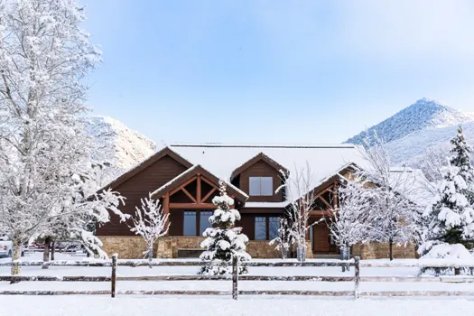 Trail Creek Canyon Winter featured