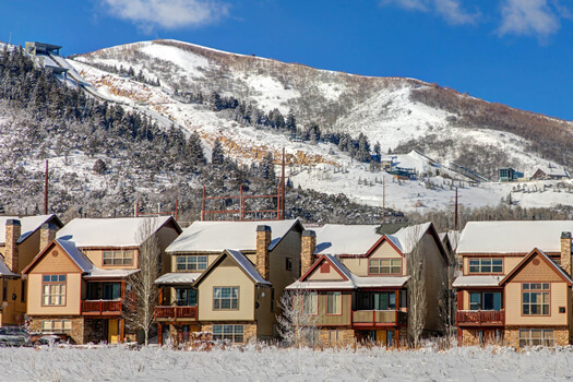 Bear Hollow Village Winter